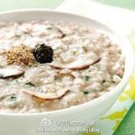 松茸五行粥